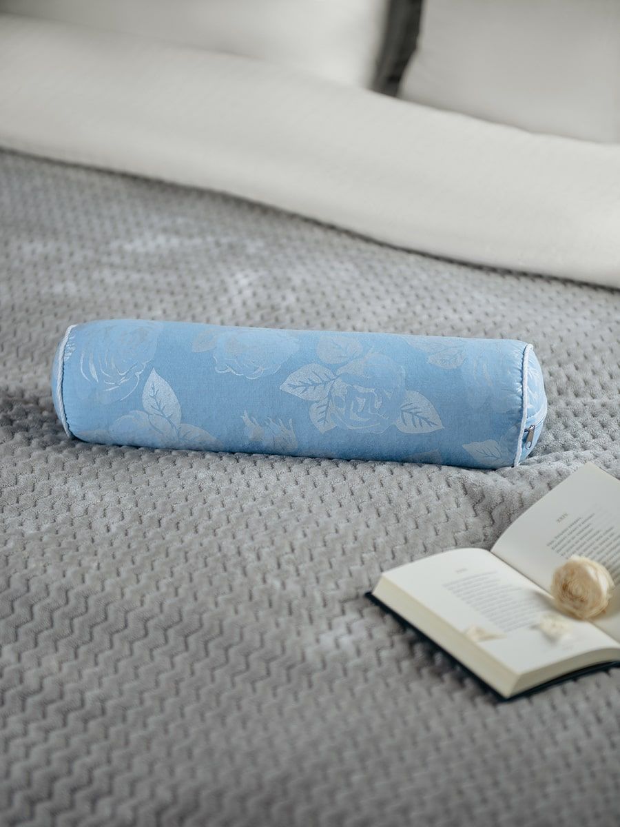 снимок Подушка «Валик» с лузгой гречихи от магазина BIO-TEXTILES ОПТ